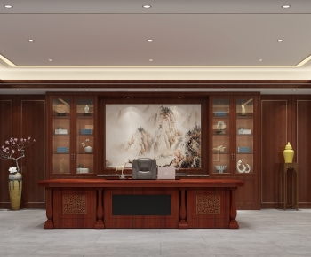 Chinese Style Manager's Office-ID:340215922