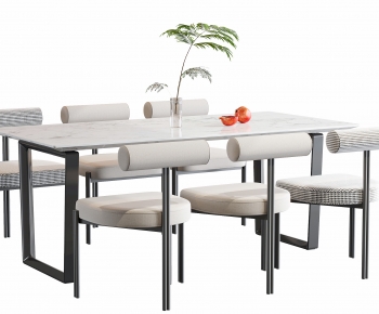 Modern Dining Table And Chairs-ID:155758945