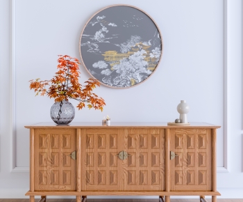 New Chinese Style Side Cabinet/Entrance Cabinet-ID:811467899