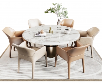 Modern Dining Table And Chairs-ID:357320356