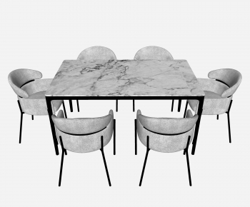 Modern Dining Table And Chairs-ID:769259976