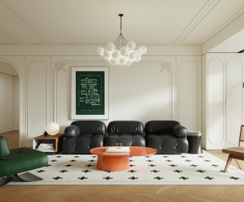 French Style A Living Room-ID:932610057