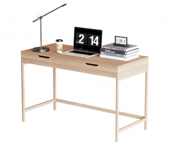 Modern Computer Desk And Chair-ID:594180112