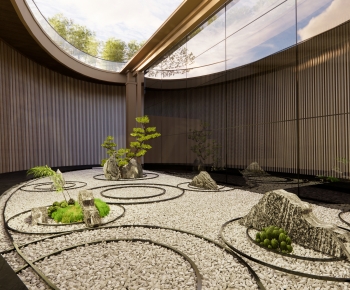 New Chinese Style Courtyard/landscape-ID:918606042