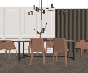 Modern Dining Table And Chairs-ID:767483956