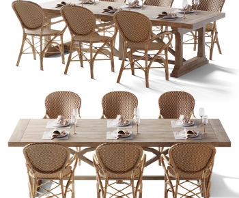 Modern Dining Table And Chairs-ID:101541042