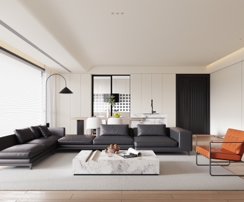 Modern A Living Room-ID:911760347