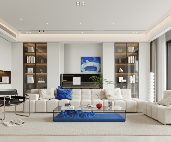 Modern A Living Room-ID:482533932
