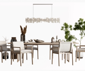 Modern Dining Table And Chairs-ID:695647007