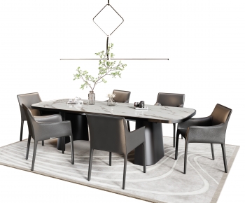 Modern Dining Table And Chairs-ID:626801976