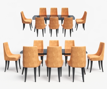 Modern Dining Table And Chairs-ID:688513041