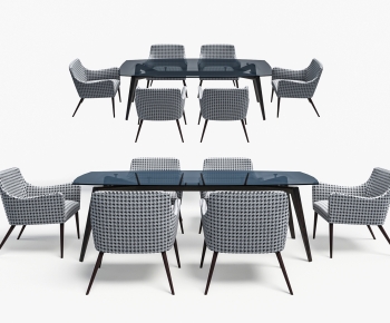 Modern Dining Table And Chairs-ID:960203892