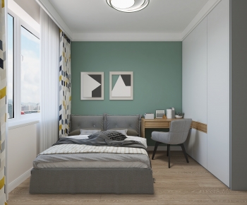Nordic Style Bedroom-ID:769594912