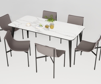 Modern Dining Table And Chairs-ID:534092907