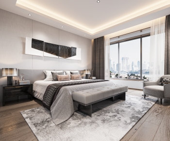 Modern Bedroom-ID:645072949