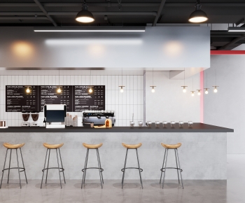 Industrial Style Cafe-ID:618892916