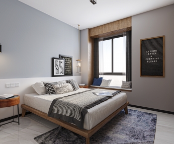 Nordic Style Bedroom-ID:700993069