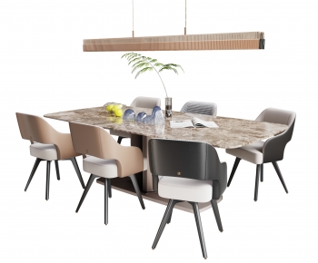 Modern Dining Table And Chairs-ID:247719321