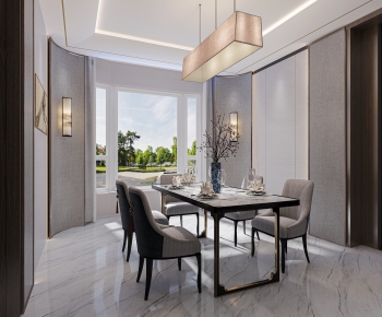 New Chinese Style Dining Room-ID:506129036
