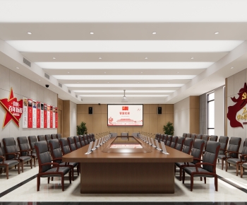 New Chinese Style Meeting Room-ID:633950954