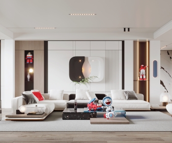 Modern A Living Room-ID:270463942