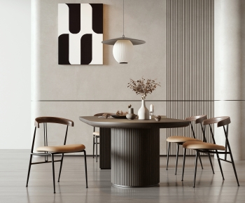 Modern Dining Table And Chairs-ID:273396022