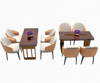 Modern Dining Table And Chairs-ID:873697046