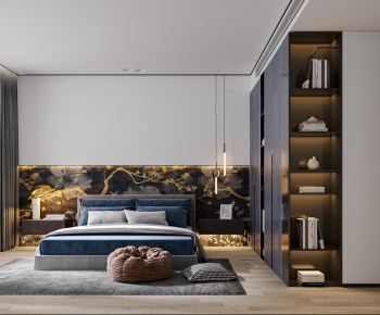 Modern Bedroom-ID:909008036