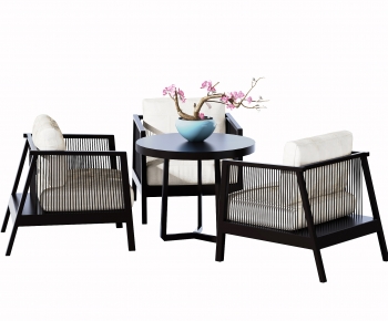 New Chinese Style Leisure Table And Chair-ID:981868985