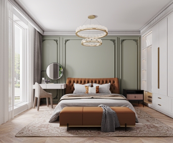 French Style Bedroom-ID:136797902