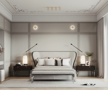 French Style Bedroom-ID:646650824