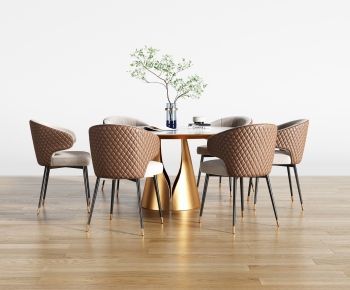 Modern Dining Table And Chairs-ID:238406907