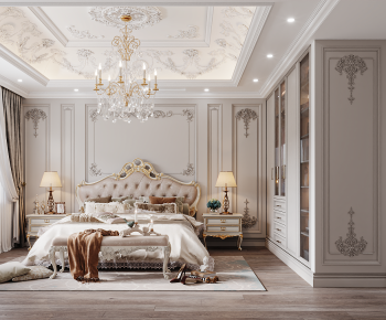 French Style Bedroom-ID:741775999