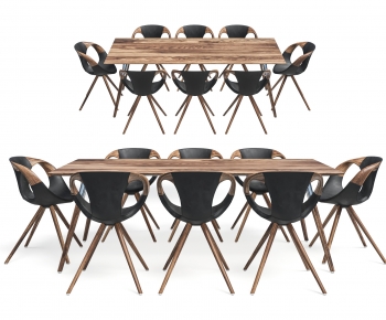 Modern Dining Table And Chairs-ID:653106933