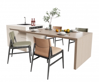 Modern Dining Table And Chairs-ID:602025037