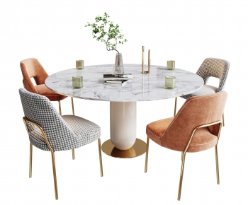 Modern Dining Table And Chairs-ID:279851053