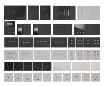 Modern Switch Socket Panel-ID:727915051