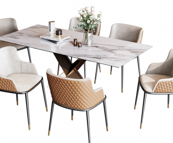 Modern Dining Table And Chairs-ID:179641018