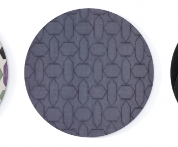 Modern Circular Carpet-ID:892340908