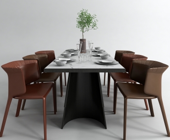 Modern Dining Table And Chairs-ID:530625106