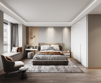 Modern Bedroom-ID:733829984