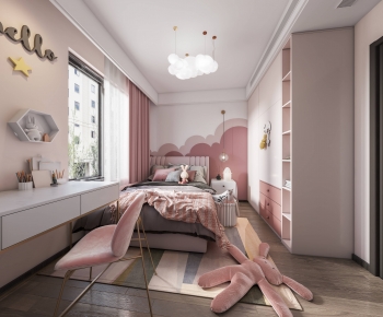 Modern Girl's Room Daughter's Room-ID:414022929