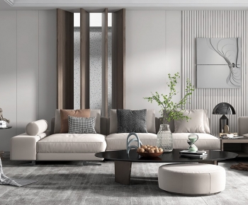 Modern A Living Room-ID:399683959