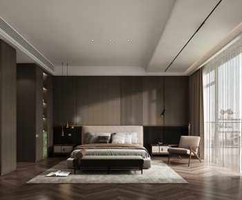 New Chinese Style Bedroom-ID:736180077