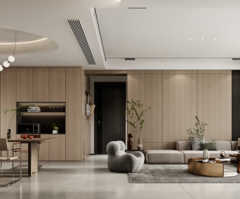 Modern A Living Room-ID:777430063