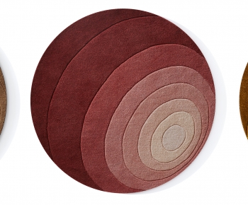 Modern Circular Carpet-ID:505239013
