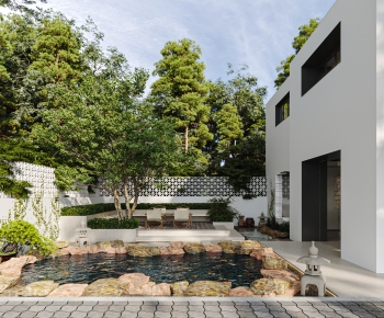 Modern Courtyard/landscape-ID:972189903