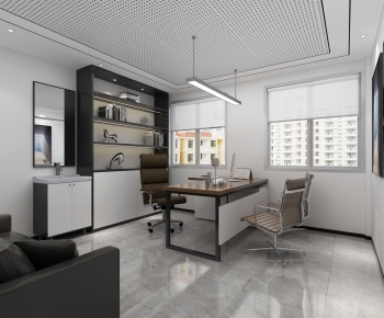 Modern Manager's Office-ID:607671028