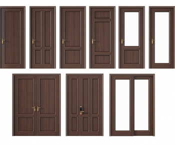 Simple European Style Door-ID:211373099