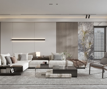 Modern A Living Room-ID:795798068